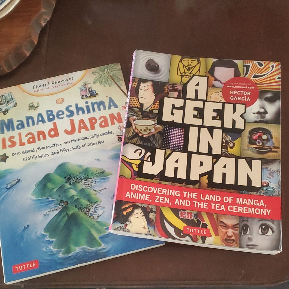A Geek in Japan & Manabeshima Island Japan BOOKS